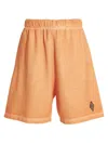 Marcelo Burlon County Of Milan Marcelo Burlon Sunset Cross Shorts In Orange