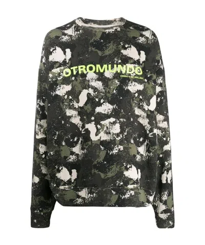 Marcelo Burlon County Of Milan Otromundo Sweatshirt In Black