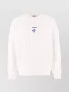 Marcelo Burlon County Of Milan Oversize Sweatshirt Eye Poster Cotton In White