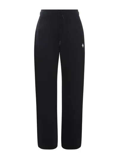 Marcelo Burlon County Of Milan Trousers Marcelo Burlon In Cotton In Black