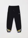Marcelo Burlon County Of Milan Pants County Of Milan Kids Color Black In Black