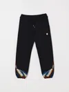 Marcelo Burlon County Of Milan Pants County Of Milan Kids Color Black In Black