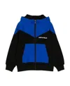 Marcelo Burlon County Of Milan Pixel Logo-print Zip-up Hoodie In Black