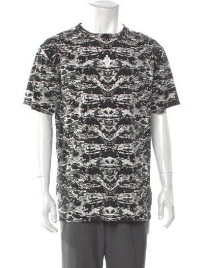 Pre-owned Marcelo Burlon County Of Milan Printed Crew Neck T-shirt In Black