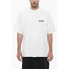 Marcelo Burlon County Of Milan Printed Disco God Crew-neck T-shirt