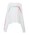 Marcelo Burlon County Of Milan Printed Round-neck Sweater In White