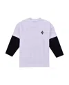 Marcelo Burlon County Of Milan Printed Round-necked T-shirt In White