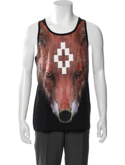 Pre-owned Marcelo Burlon County Of Milan Printed Scoop Neck T-shirt In Multi