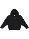 Marcelo Burlon County Of Milan Que Onda Long-sleeve Hoodie In Schwarz