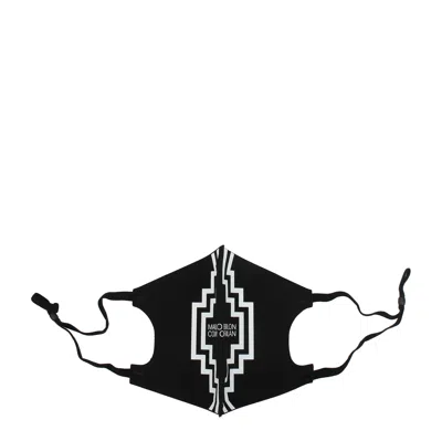 Marcelo Burlon County Of Milan Marcelo Burlon Men's Face Mask Black Fabric