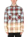 MARCELO BURLON COUNTY OF MILAN SHIRT WITH CHECK PRINT