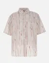 Marcelo Burlon County Of Milan County Hemd Mit Nadelstreifen In White