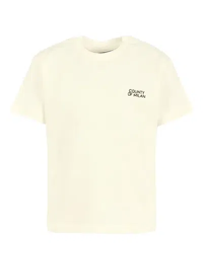 Marcelo Burlon County Of Milan Kids' Short-sleeve T-shirt In White