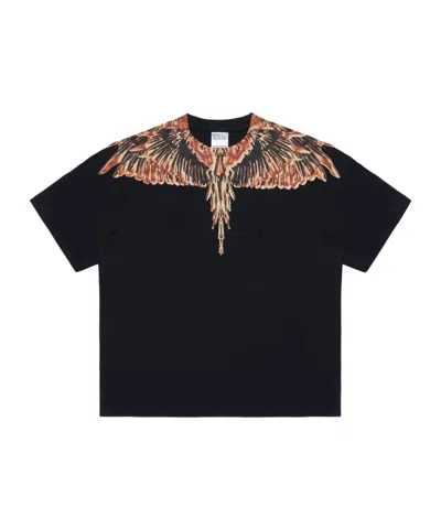 Marcelo Burlon County Of Milan Icon Wings T-shirt In Black