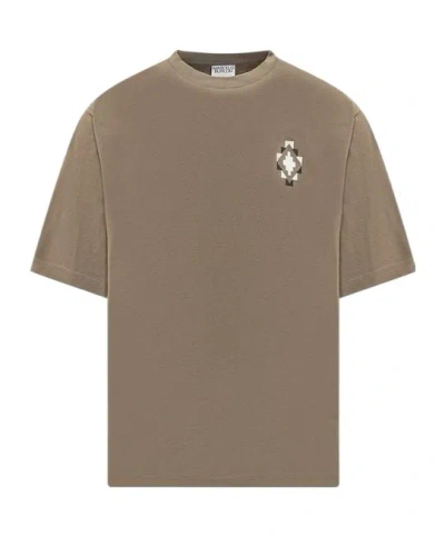 MARCELO BURLON COUNTY OF MILAN MARCELO BURLON COUNTY OF MILAN GRAPHIC PRINTED CREWNECK T-SHIRT