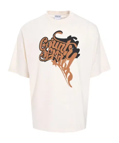 Marcelo Burlon County Of Milan Short-sleeved T-shirt In White
