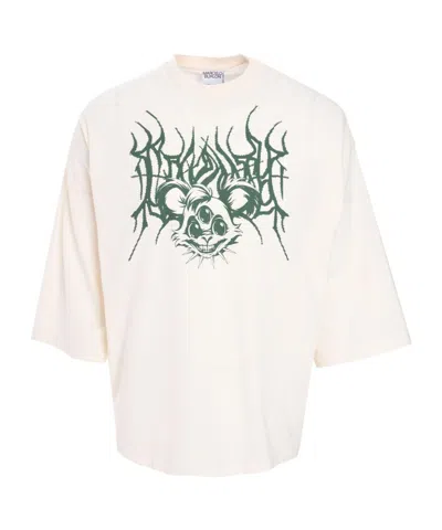 Marcelo Burlon County Of Milan Short-sleeved T-shirt In White