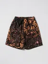 Marcelo Burlon County Of Milan Shorts County Of Milan Kids Color Brown In Brown