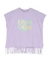 Marcelo Burlon County Of Milan Slogan-print Cotton T-shirt In Purple