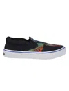Marcelo Burlon County Of Milan Marcelo Burlon Vulcanized Slip-ons In Black