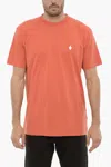 Marcelo Burlon County Of Milan Cross Cotton T-shirt In Orange