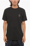 Marcelo Burlon County Of Milan Marcelo Burlon Man T-shirt Black Size S Cotton, Elastane