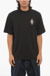 Marcelo Burlon County Of Milan Solid Color Optical Cross Crew-neck T-shirt