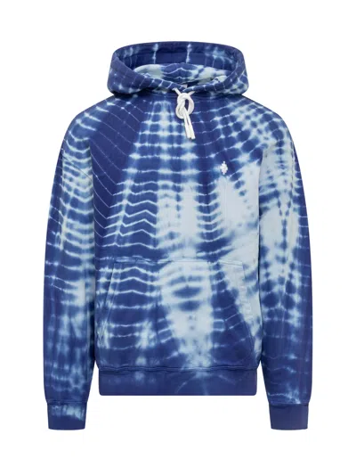Marcelo Burlon - County Of Milan Marcelo Burlon County Of Milan Soundwaves Mini Sweatshirt In Brown