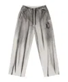 Marcelo Burlon County Of Milan Spray-effect Track Pants In Gray