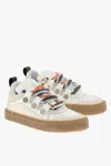 Marcelo Burlon County Of Milan Marcelo Burlon Man Sneakers White Size 9 Leather In Multi
