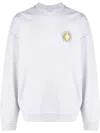 Marcelo Burlon County Of Milan Sunset Bird Logo Sweatshirt In Grey