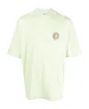 Marcelo Burlon County Of Milan Sunset Bird Logo T-shirt In White