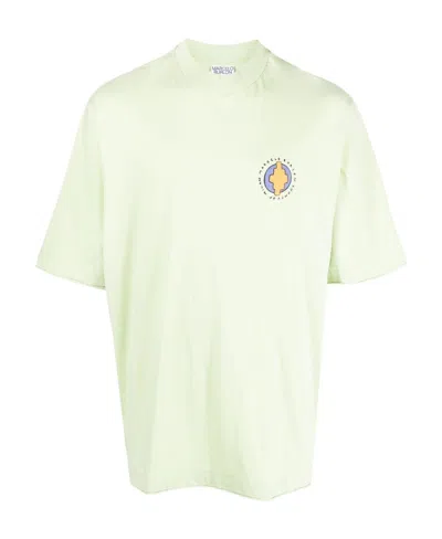 Marcelo Burlon County Of Milan Sunset Bird Logo T-shirt In White