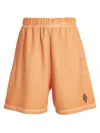 Marcelo Burlon County Of Milan Marcelo Burlon Sunset Cross Shorts In Orange