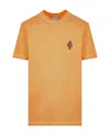 Marcelo Burlon County Of Milan Marcelo Burlon Sunset Cross T Shirt In Yellow