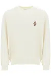 Marcelo Burlon County Of Milan Sweatshirt Marcelo Burlon Men Color Yellow Cream In Ecru Red (white)