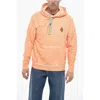 Marcelo Burlon County Of Milan Marcelo Burlon Sunset Cross Regular Sweatshirt In Orange