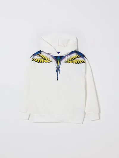 MARCELO BURLON COUNTY OF MILAN SWEATER COUNTY OF MILAN KIDS COLOR BEIGE,H45557022