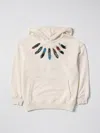 Marcelo Burlon County Of Milan Sweater Marcelo Burlon Kids Color Ecru In Ecru