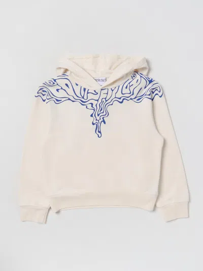 Marcelo Burlon County Of Milan Kids' Pullover Marcelo Burlon Kinder Farbe Ecru