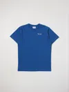 Marcelo Burlon County Of Milan County Of Milan T-shirt In Cotton With Logo In Blue
