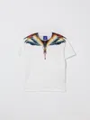 Marcelo Burlon County Of Milan T-shirt County Of Milan Kids Color Beige In White