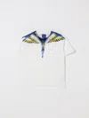 Marcelo Burlon County Of Milan T-shirt County Of Milan Kids Color Beige In White