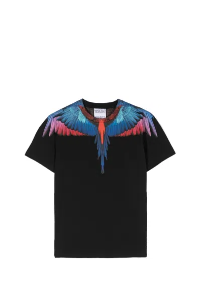 Marcelo Burlon County Of Milan Kids' T-shirt With Print In Back