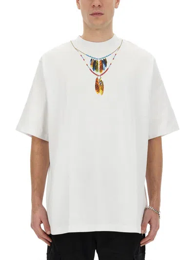 Marcelo Burlon County Of Milan T-shirt With Print In White