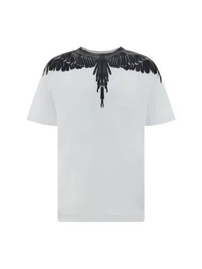 Marcelo Burlon County Of Milan T-shirts In White Black