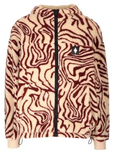 MARCELO BURLON COUNTY OF MILAN TEDDY JACKET