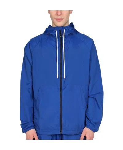 MARCELO BURLON COUNTY OF MILAN MARCELO BURLON COUNTY OF MILAN BACK LOGO PRINT HOODED JACKET