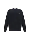 Marcelo Burlon County Of Milan Graphic Print Crewneck Sweater In Black White