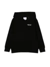 Marcelo Burlon County Of Milan Tempera Cross Logo-print Hoodie In White